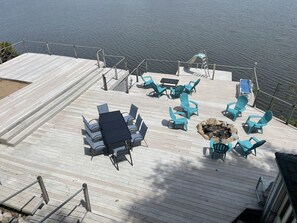 Lower Deck Off Walkout Basement