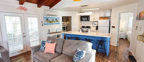 Come relax in a cozy beach house 750 feet from the beach.  