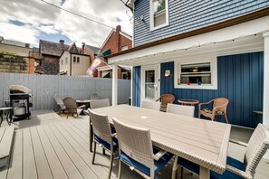 Deck | Shared w/ Other On-Site Rental