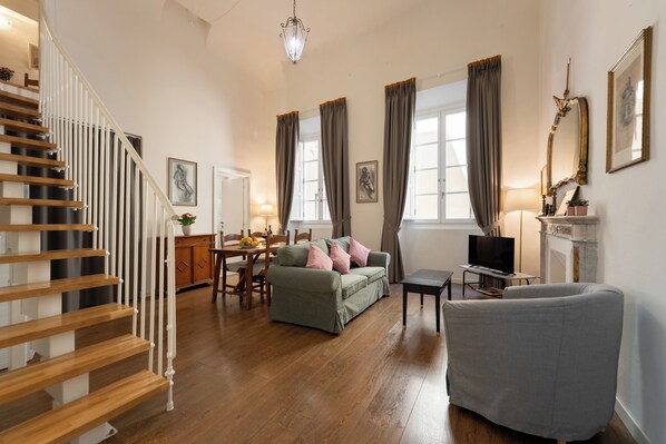 Living and dining room