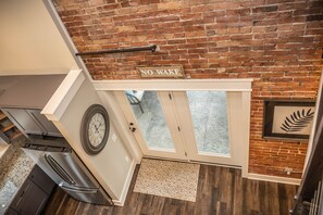 Doors off Kitchen to Private Patio