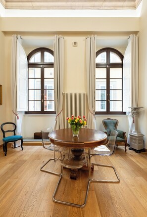 Living and dining room