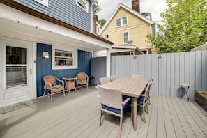 Shared Deck | Other Rental On-Site | Outdoor Dining