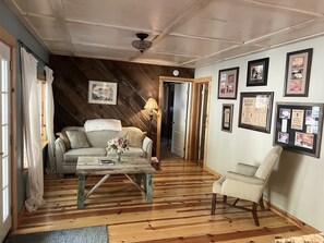 Sitting room off of the Kitchen