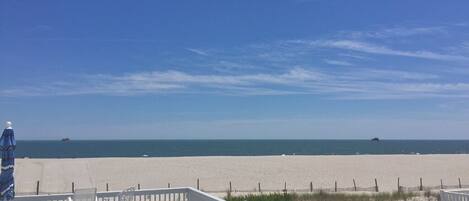 Ocean view from private roof deck (not shared with other units).