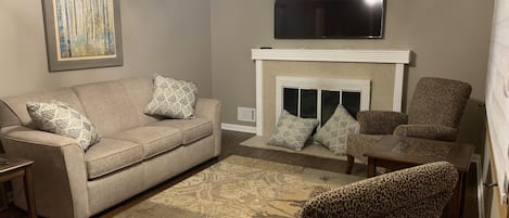 Living room and smart TV