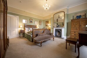 Upper Helmsley Hall: Bedroom three with a 4'6 double bed