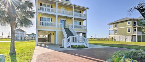 Galveston Vacation Rental | 4BR | 3.5BA | Stairs Required | 3,256 Sq Ft