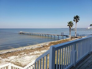 Northeast view from bay side porch.  