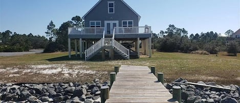 View from the dock.