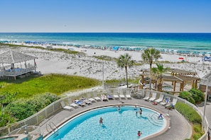 Gulf View from Condo