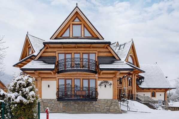 Unique property building. 