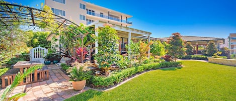 Rear Yard with Sitting Area