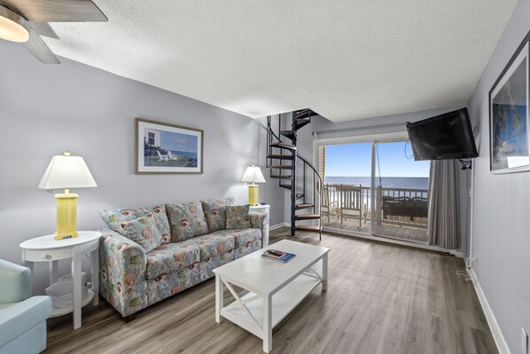 Oceanfront Living Room