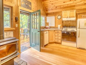 Kitchen with latest appliances