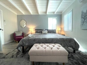 Bedroom with Bench