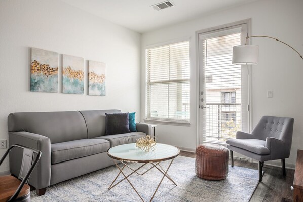 All of our units are one-of-a-kind; decor and floor plan may vary from the photos shown