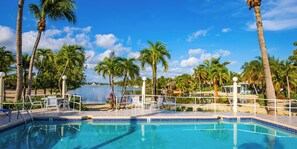 Gorgeous view of Bio Bay from swimming pool.