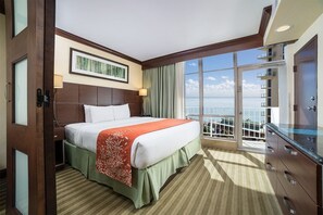 Suites has a bedroom for 2 guests and separate sleeping area for 2 more guests