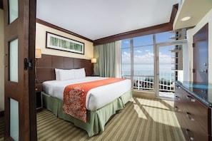 Suites has a bedroom for 2 guests and separate sleeping area for 2 more guests