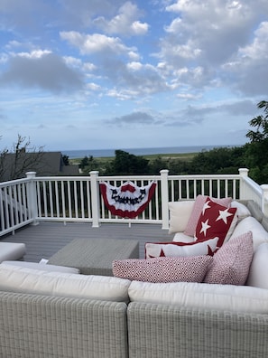 Your deck from sunrise to sunset - wifi strong on deck