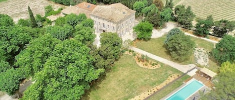 Domaine de Saint-Pierre vu du ciel