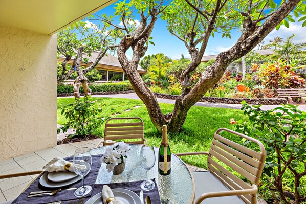 Ground-floor condo for easy access