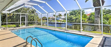 Cape Coral Vacation Rental | 3BR | 2BA | Steps to Enter | 1,500 Sq Ft
