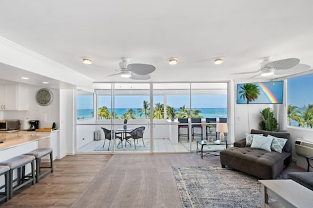 Located at the heart of Waikiki, this condo is literally steps from the beach!
