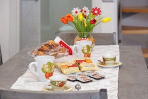 Repas de petit déjeuner