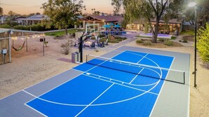 Pickleball/Basketball Court