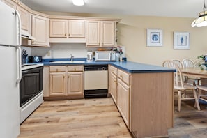 Indoors, Kitchen, Floor, Flooring, Refrigerator