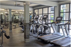 Fitnessbereich