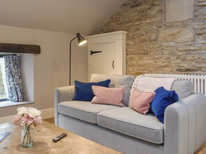 Living area | The Old Shippon at New Ringstones Farm, Rowarth