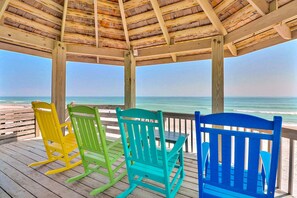 Private Beach Front Gazebo