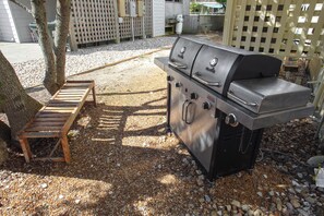 Whip up something delicious on the outdoor grill.