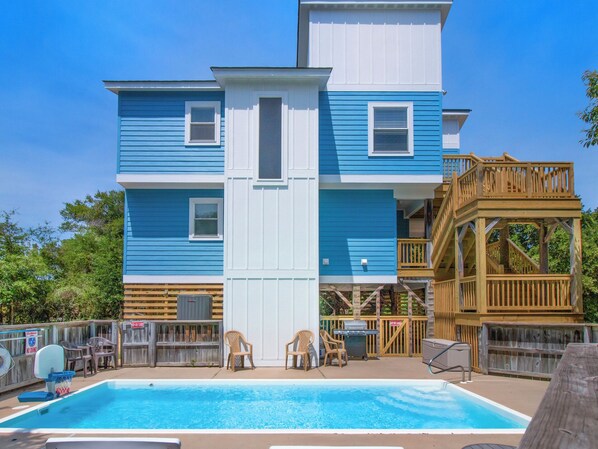 Take a dip in the Private Pool!