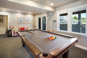 Ground floor game room.