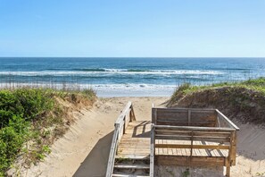 Private access to the beach! Please note: sand may accumulate on walkway during certain parts of the year.