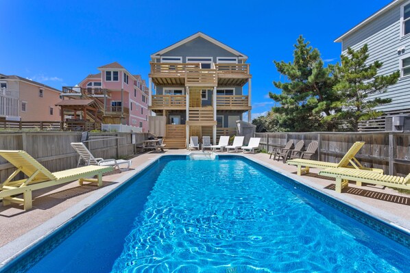 Enjoy a dip in the Private Pool!