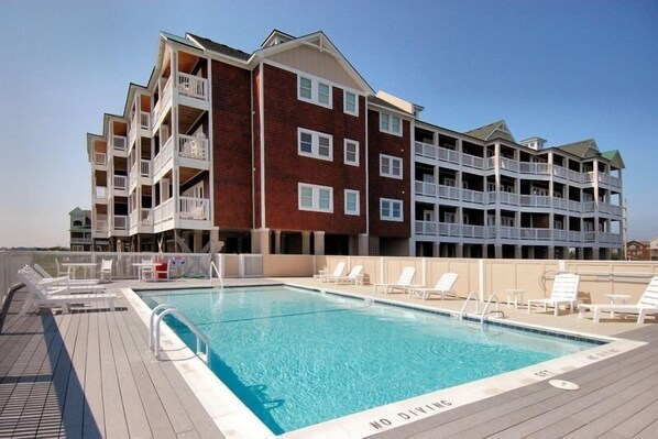 Take advantage of the unbeatable Community Pool on a warm summer day!