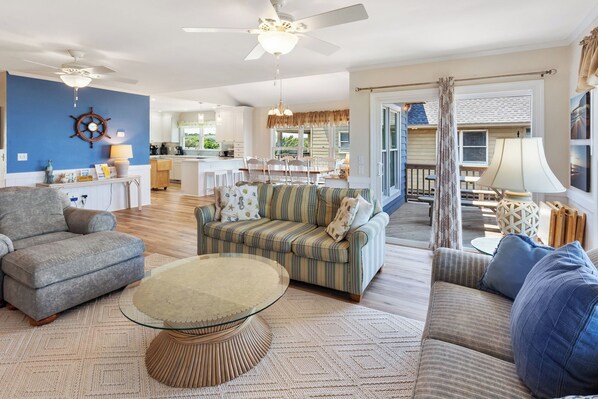 Relax in the spacious Living Area.