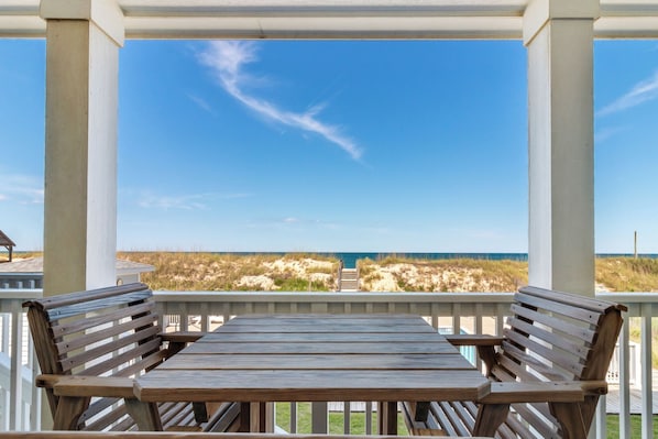Soak up the views from the Oceanview Deck!