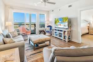 Kick Back & Relax with Stunning Ocean Views in the Living Area.