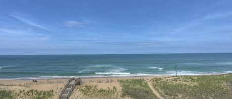 Ocean views from the deck.