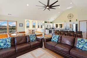 Relax in the Top-Level Living Area!