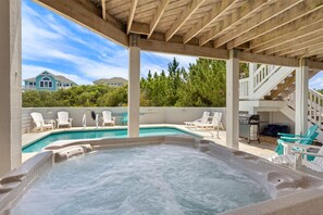 Pool and hot tub