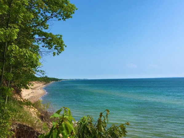 Views from the top of the bluff