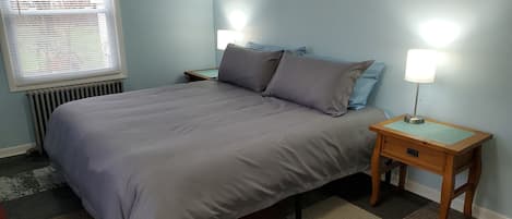 King Bed in Bedroom
