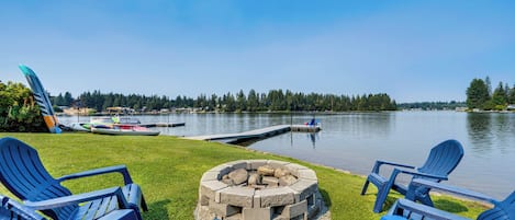 Yelm Vacation Rental | 3BR | 2BA | 1,822 Sq Ft | Stairs to Access